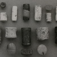 Hero grasping wild goat (ibex) on either side