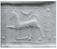 Kneeling bull